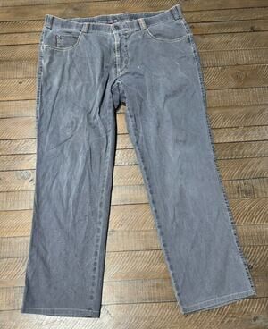 MEYER Diego Smart Golf Trousers Straight Leg Pant Inseam 28” Gray Size 52 - Rips